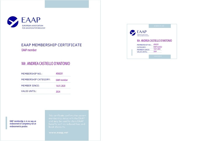 eaap member certificate
