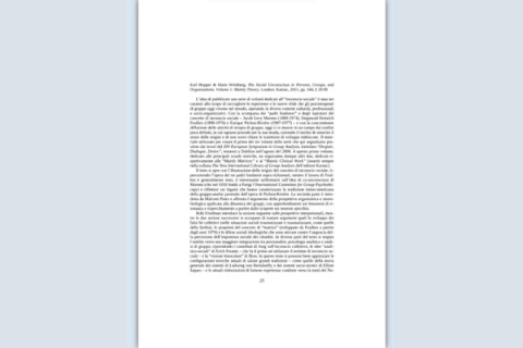 EARL HOPPER. PSICOANALISTA, ANALISTA DI GRUPPO E CONSULENTE ORGANIZZATIVO 1940-2025